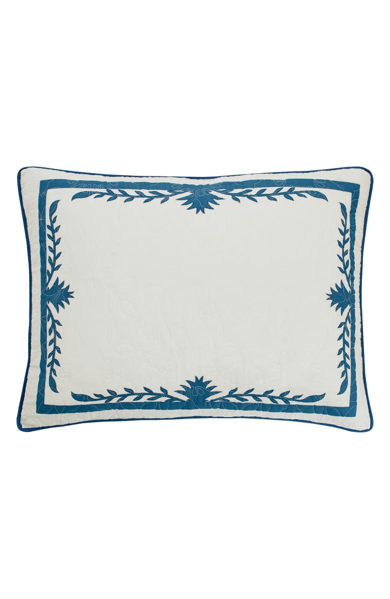 Tommy Bahama Aloha Pineapple Sham, Main, color, Blue