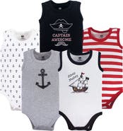 Hudson Baby Soft Cotton Sleeveless Bodysuits