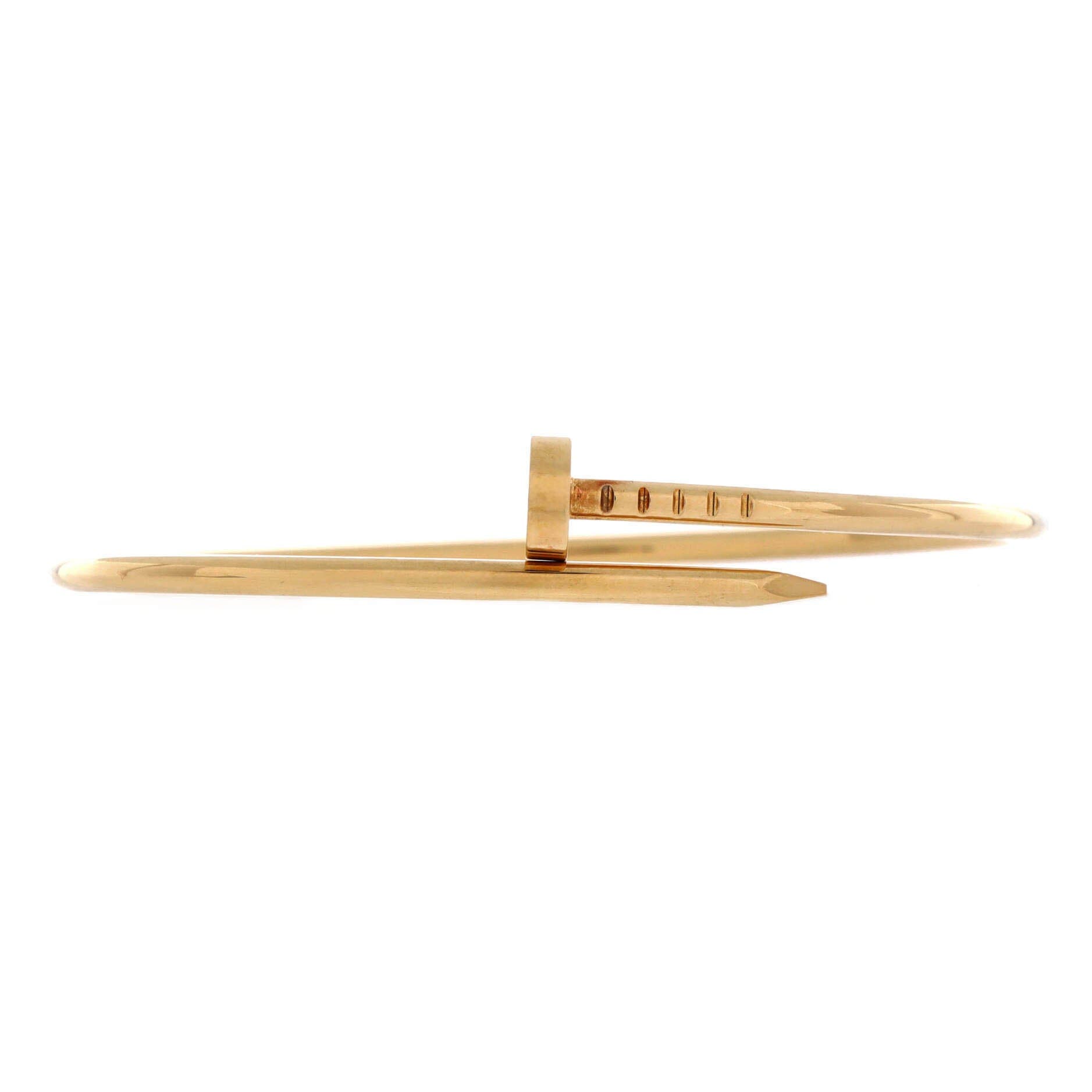 Juste un Clou Bracelet 18K Yellow Gold Small, Main, color, Metallic Gold