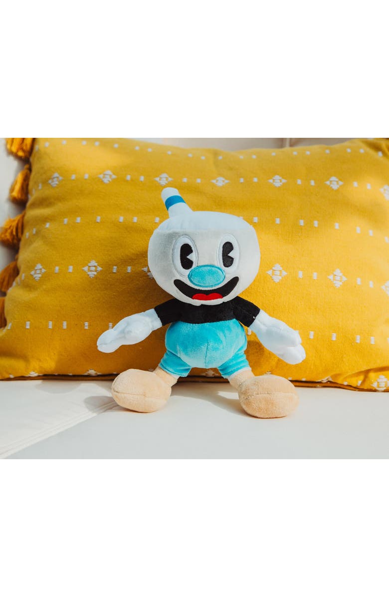Toynk Cuphead 8-Inch Collector Plush Toy | Mugman, Alternate, color, Blue