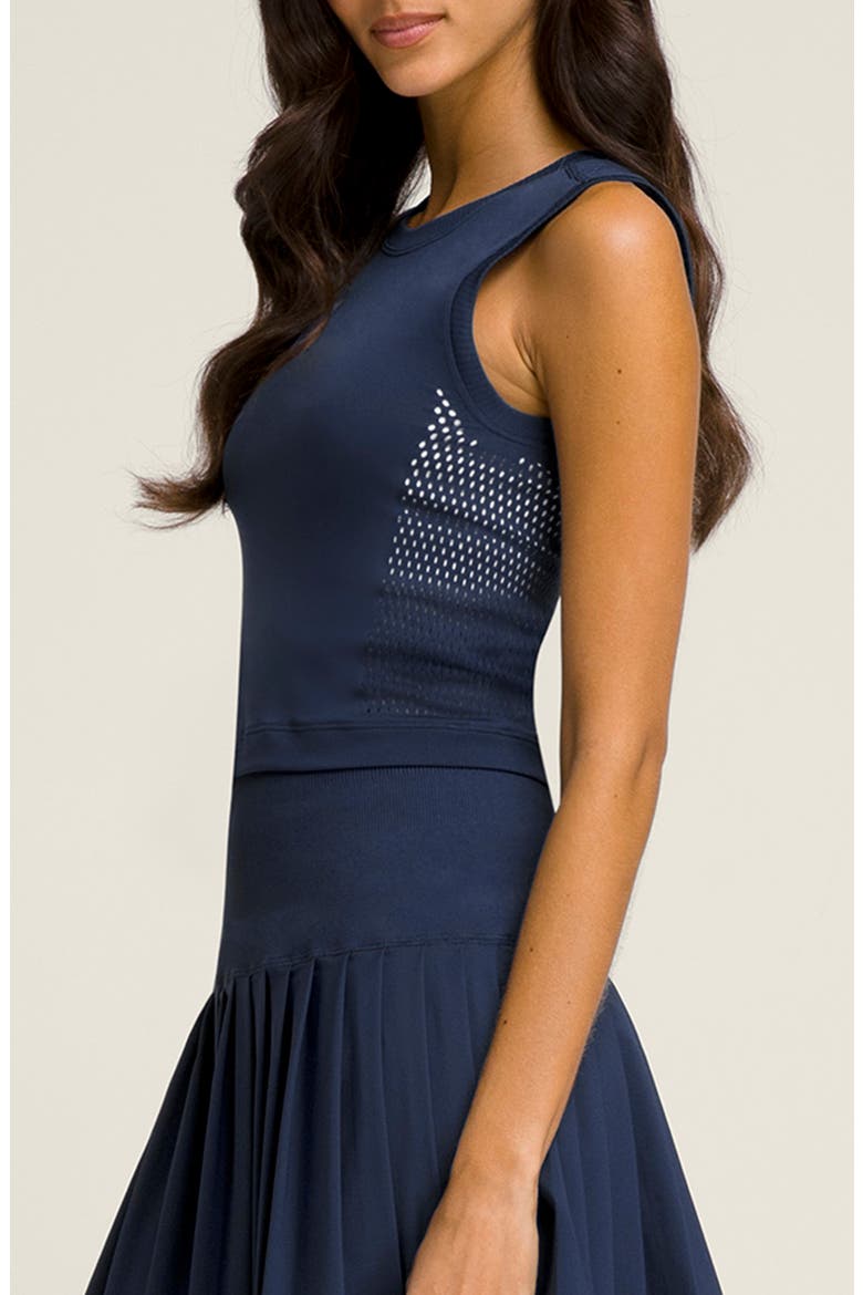 Pro Seamless Tank, Alternate, color, CLASSIC NAVY