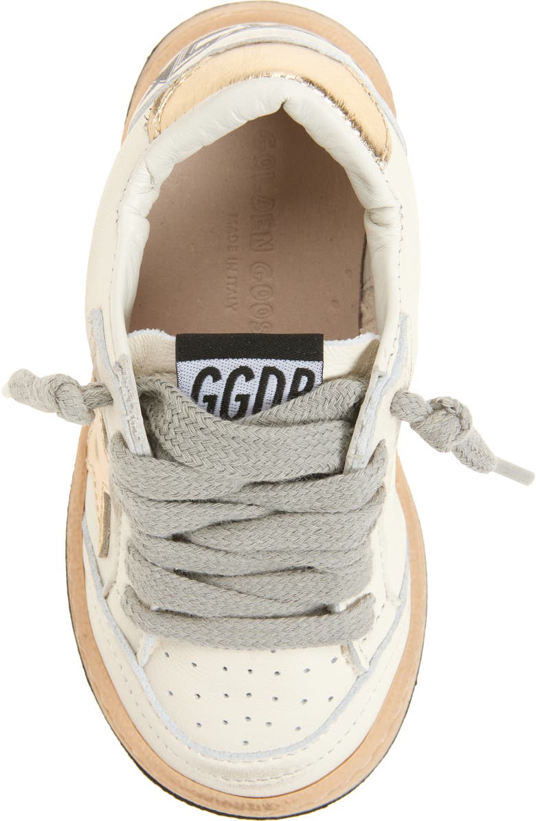 Golden Goose Kids
Ball Star Sneaker, Alternate, color, White/ Gold