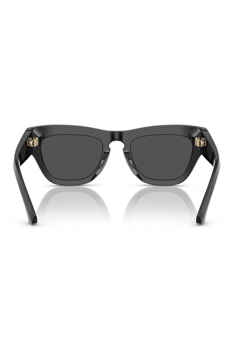 51mm Square Sunglasses, Alternate, color, GREY