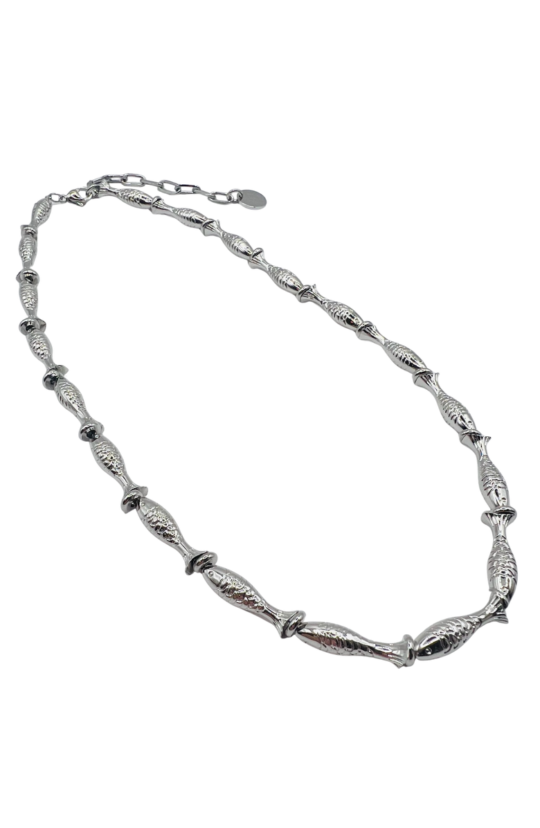 HOLST+LEE Catch of the Day Necklace, Alternate, color, Silver