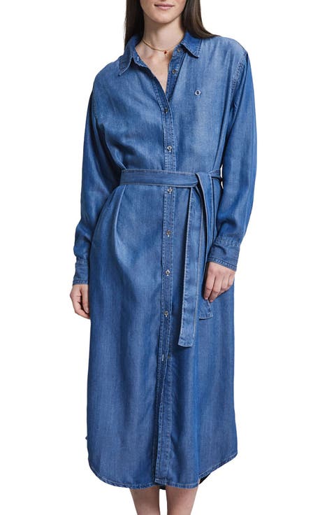 Denim Shirt Dress