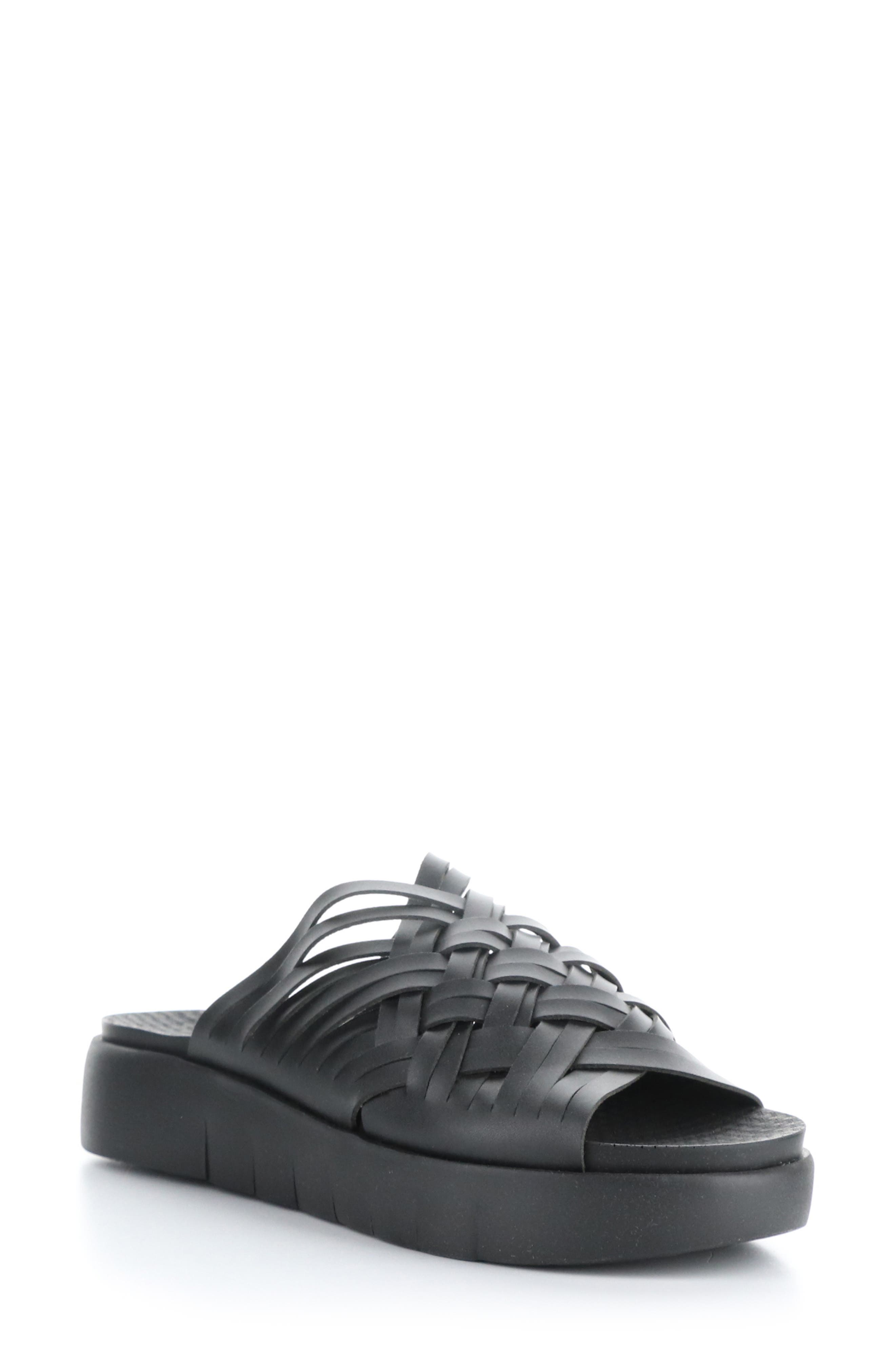 Bos. & Co. Rised Strappy Slide Sandal, Main, color, 