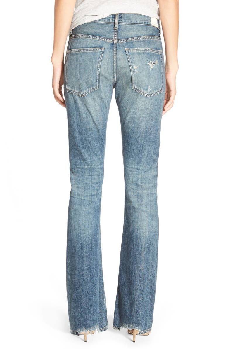 Citizens of Humanity 'Sasha' Destroyed Flare Jeans, Alternate, color, 