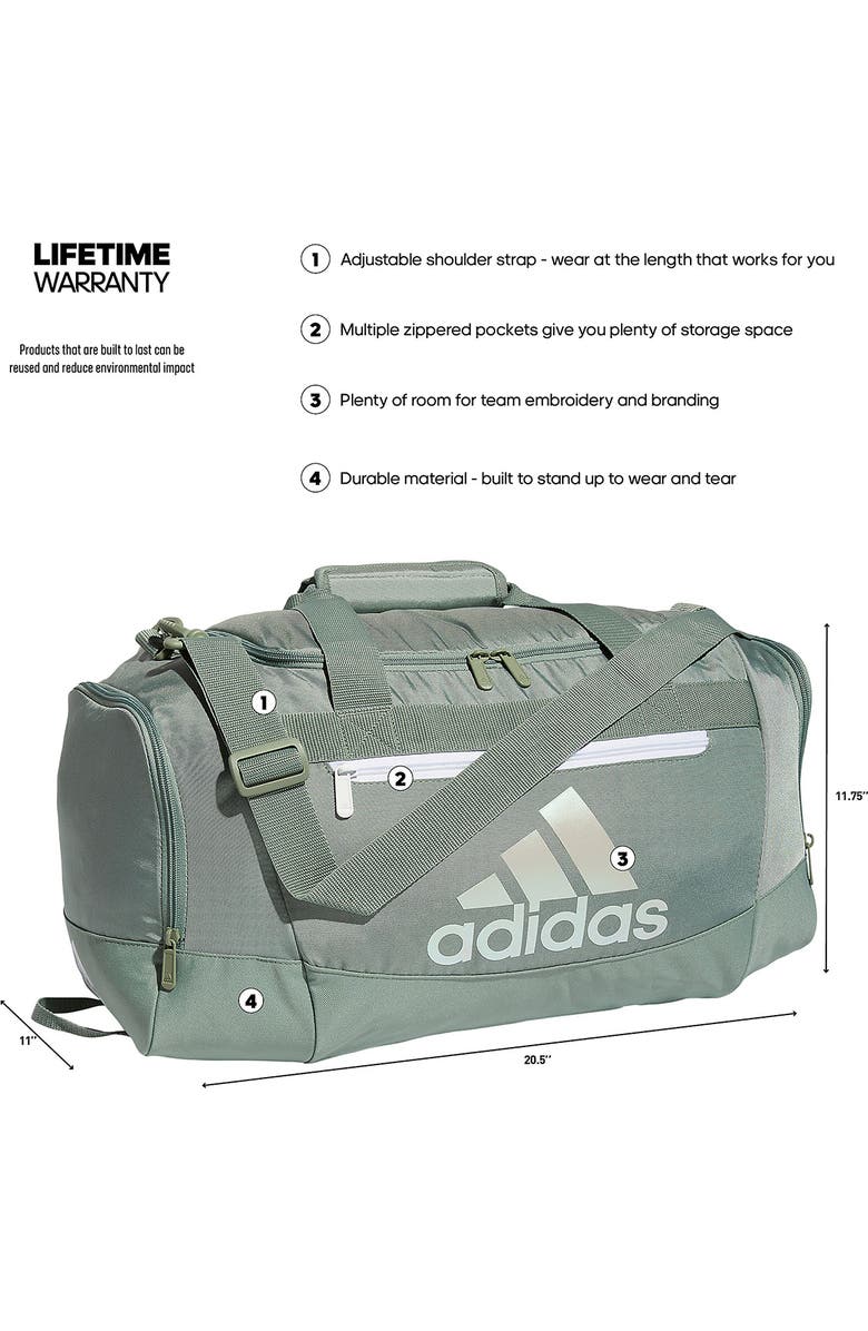 adidas Defender IV Small Duffle Bag, Alternate, color,