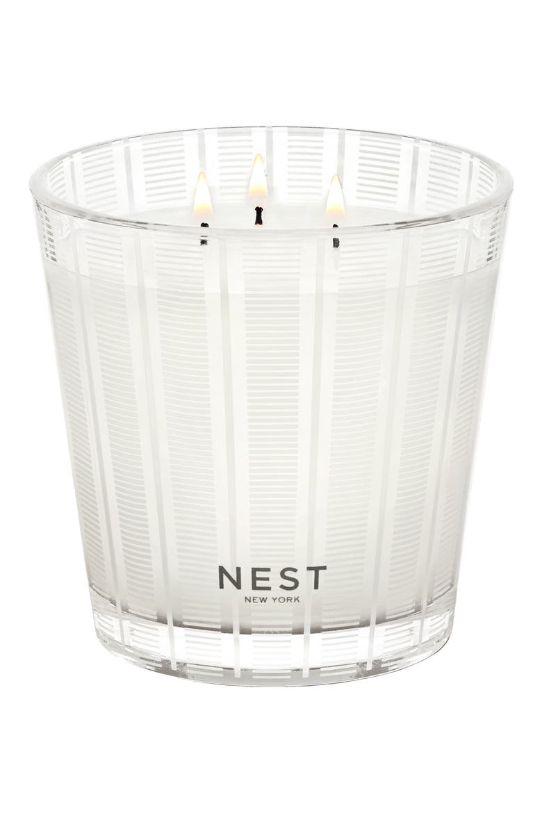 Ocean Mist & Sea Salt Three-Wick Scented Candle, Alternate, color, NO COLOR