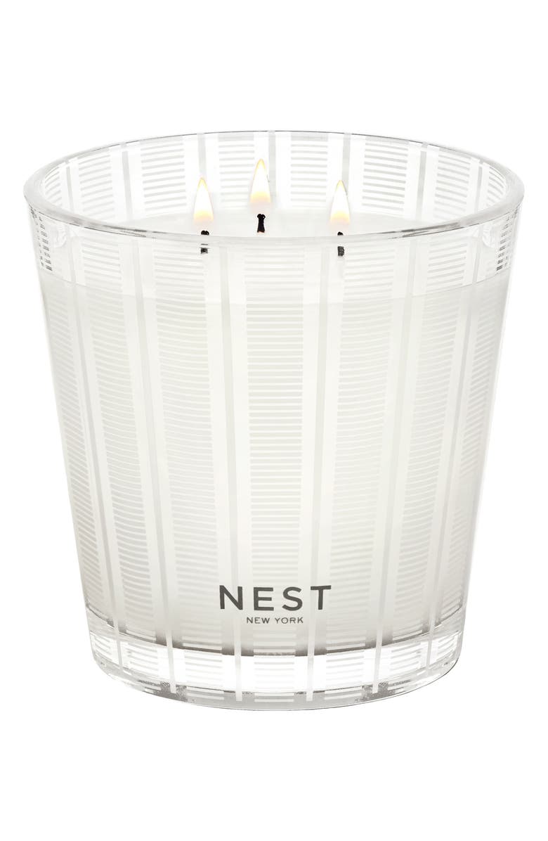 NEST New York Ocean Mist & Sea Salt Three-Wick Scented Candle, Alternate, color, 