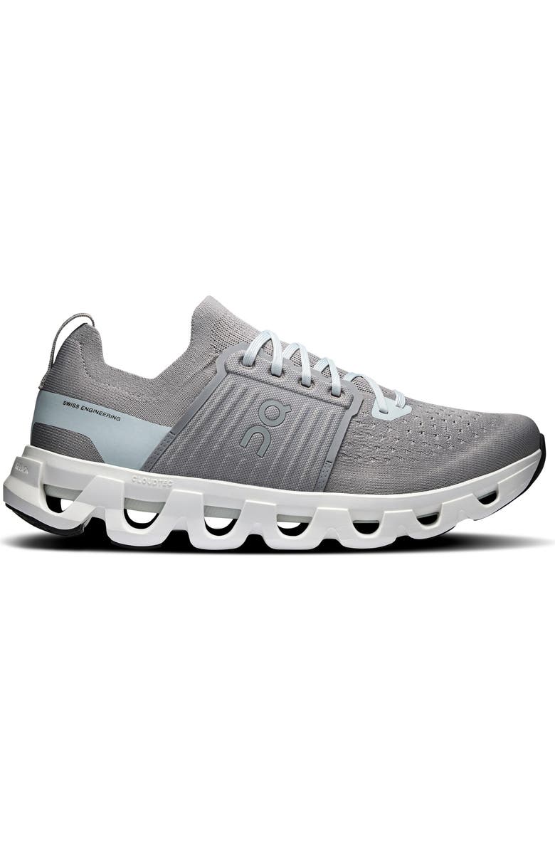 On Cloudswift 4 Running Shoe, Alternate, color, Alloy/ Glacier