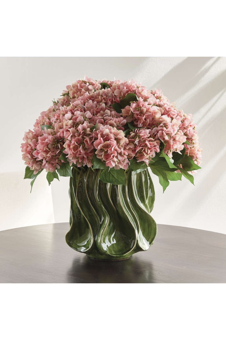 Callista Vase, Alternate, color, Green