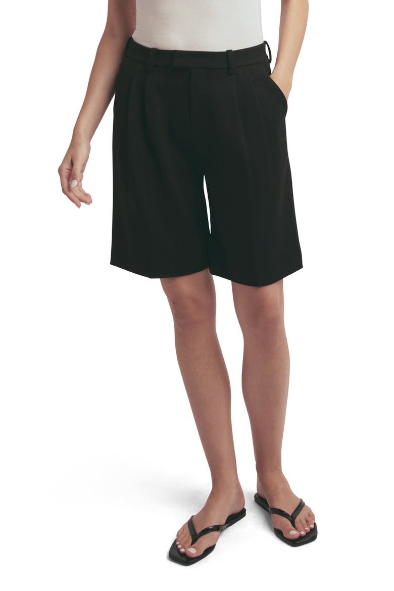 The Low Favorite Bermuda Shorts, Main, color, BLACK