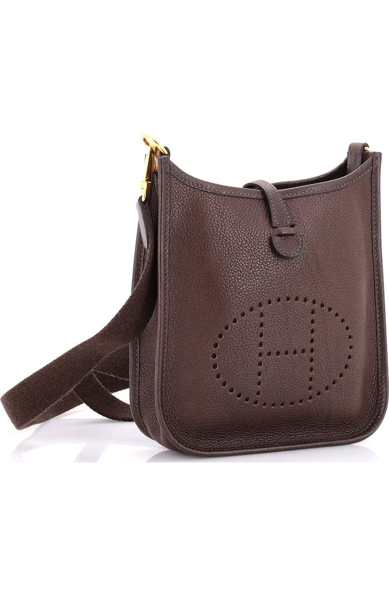 Pre-Owned Hermes Evelyne Bag Gen III Barenia Faubourg TPM, Alternate, color, Ebene