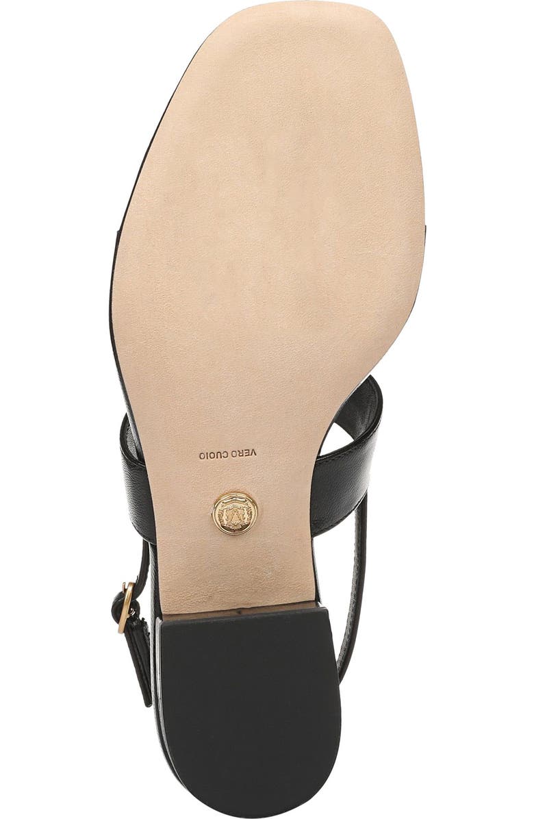 Veronica Beard Andie Slingback Sandal, Alternate, color, Black