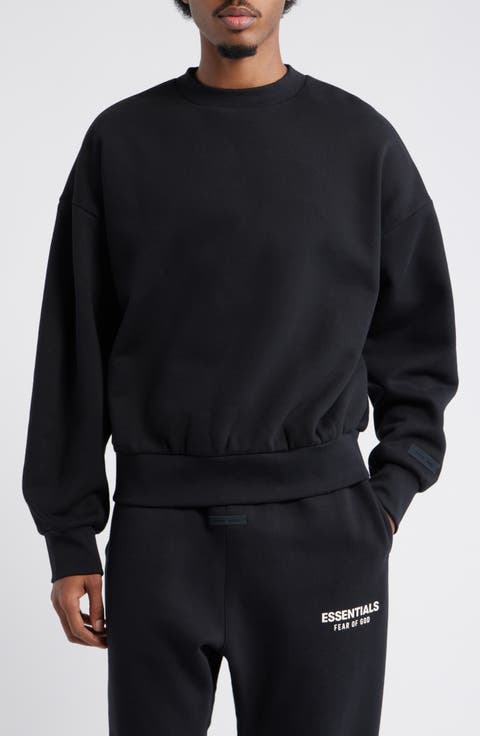 Classic Fit Fleece Crewneck Sweatshirt