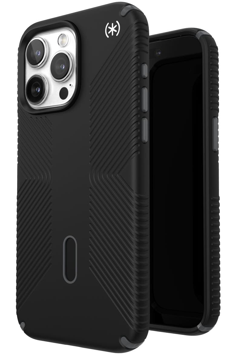 Presidio2 Grip MagSafe Case for Apple iPhone 15 Pro Max, Main, color, Black