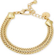SAVVY CIE JEWELS Woven Chain Bracelet