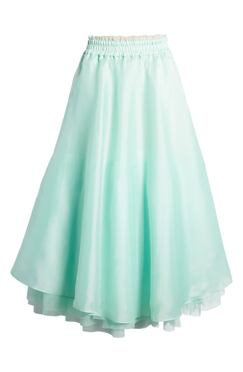Halogen<sup>®</sup> x Atlantic-Pacific Full Organza Midi Skirt, Alternate, color, 