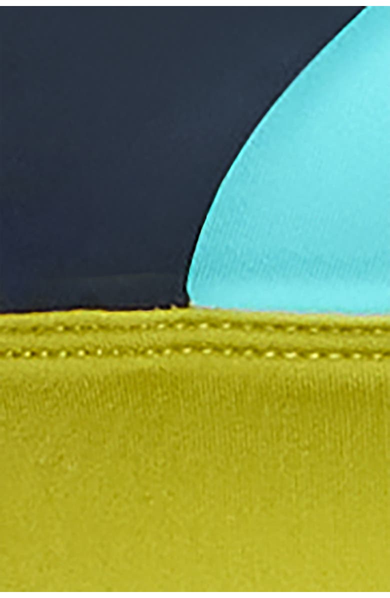 Peloton Endurance Light Strappy Fashion Bra, Alternate, color, Aqua Sky