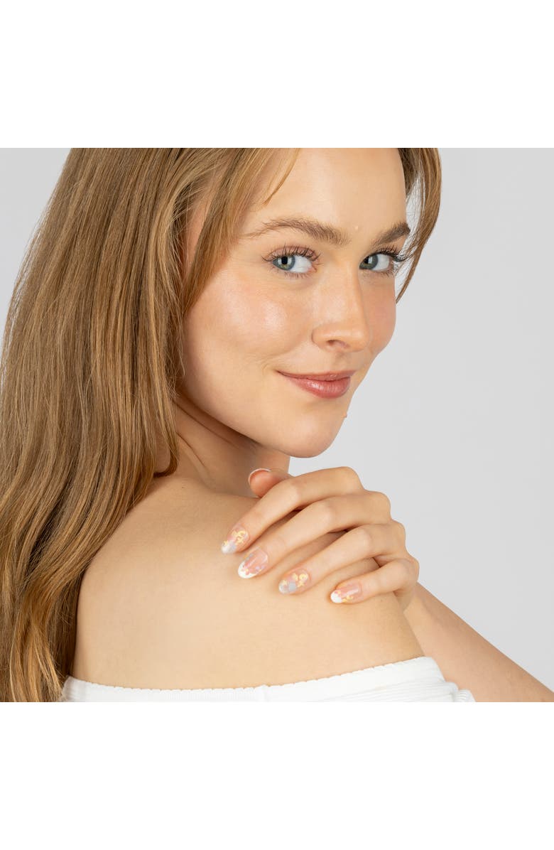 3H Nails Pastel Petals Luxury Handmade Press On Nails, Alternate, color, Pastel Petals