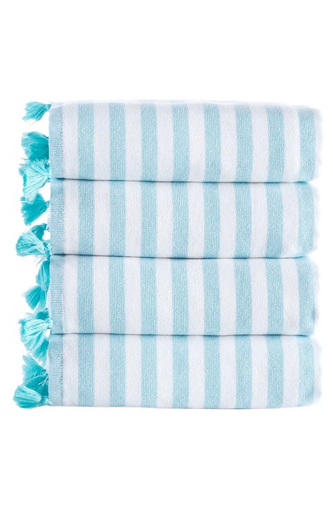 Pesthemal 4-Pack Turkish Cotton Hand Towels
