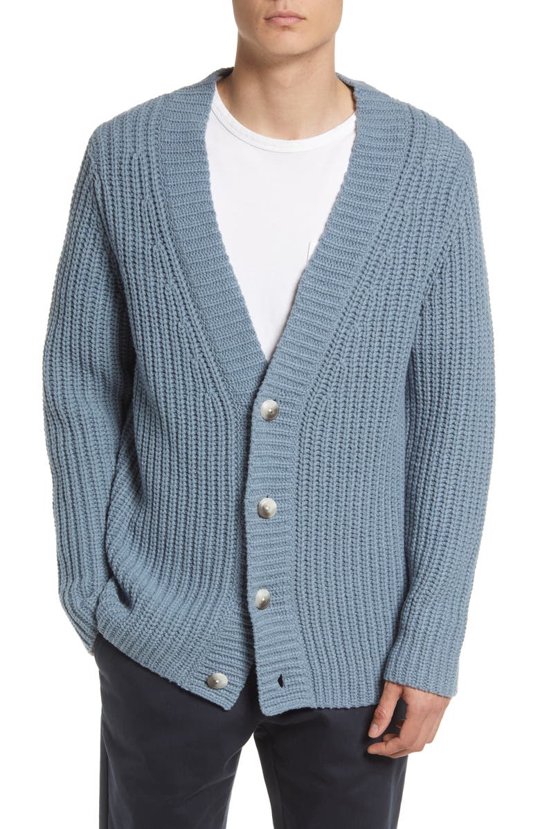Vince Heirloom Cardigan, Alternate, color, Light Abyss