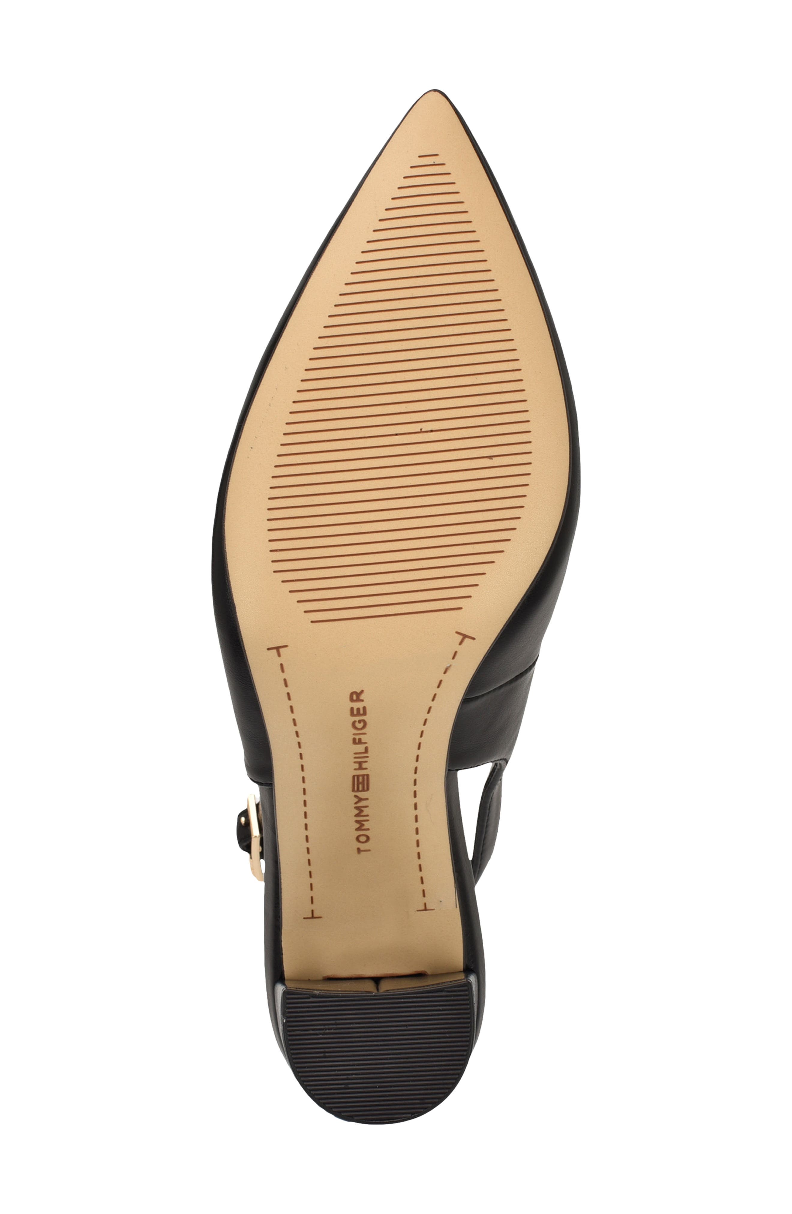 Tommy Hilfiger Azalee Block Heel Slingback Pump, Alternate, color, Black