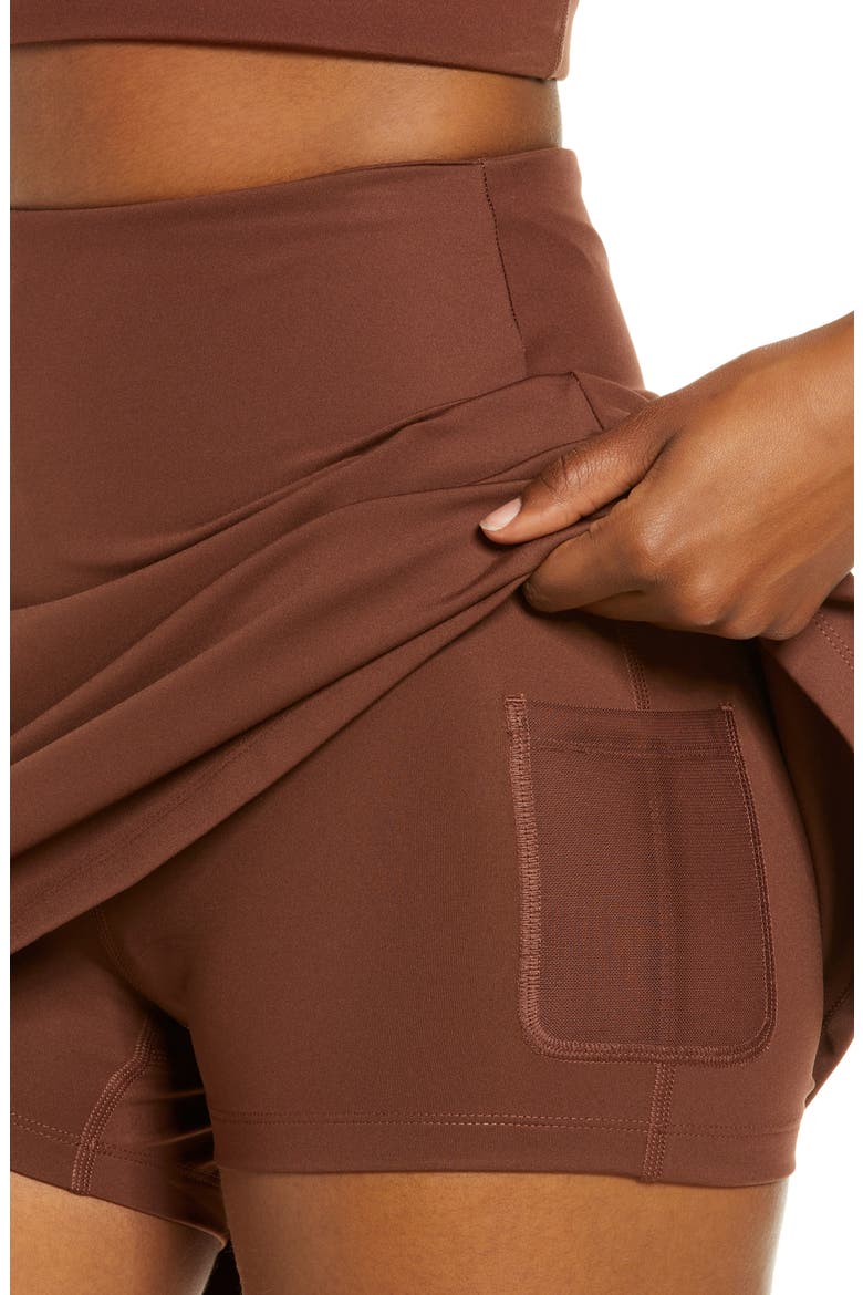 High Waist Skirt, Alternate, color, EARTH