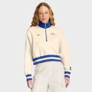 Nike Women's Nike Tan Duke Blue Devils Legacy Half-Zip Sweatshirt