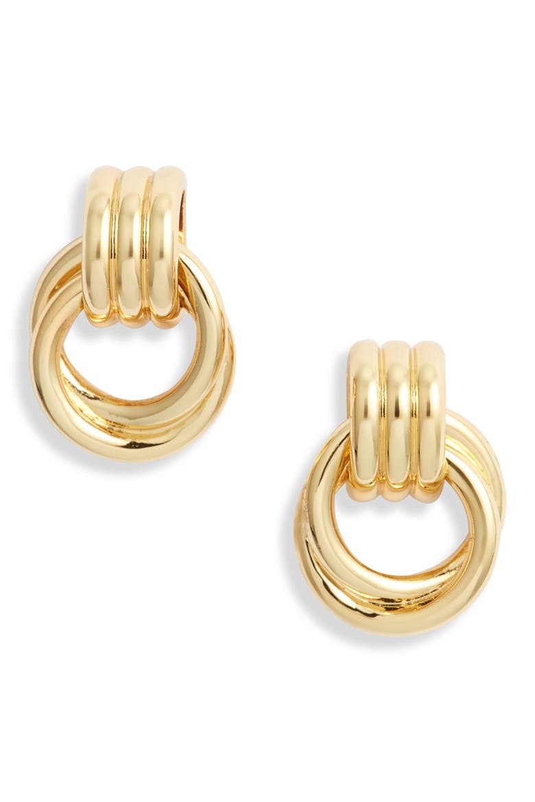 Ryle Drop Earrings, Main, color, GOLD
