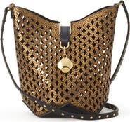 Lanvin Catch By Lanvin Nano Bucket Bag In Shiny Leather