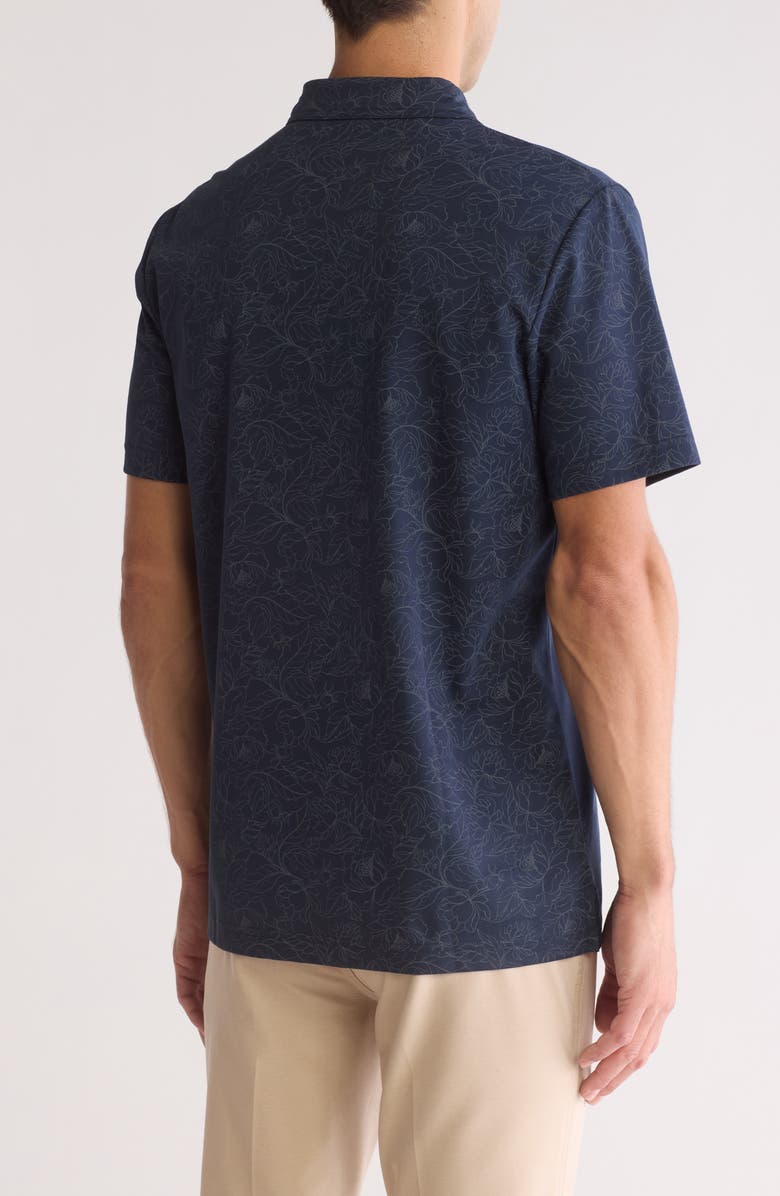 TravisMathew Monstera Leaf Polo, Alternate, color,