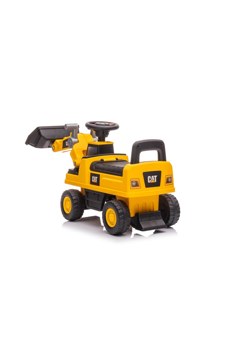 CAT Excavator Foot to Floor, Alternate, color, YELLOW
