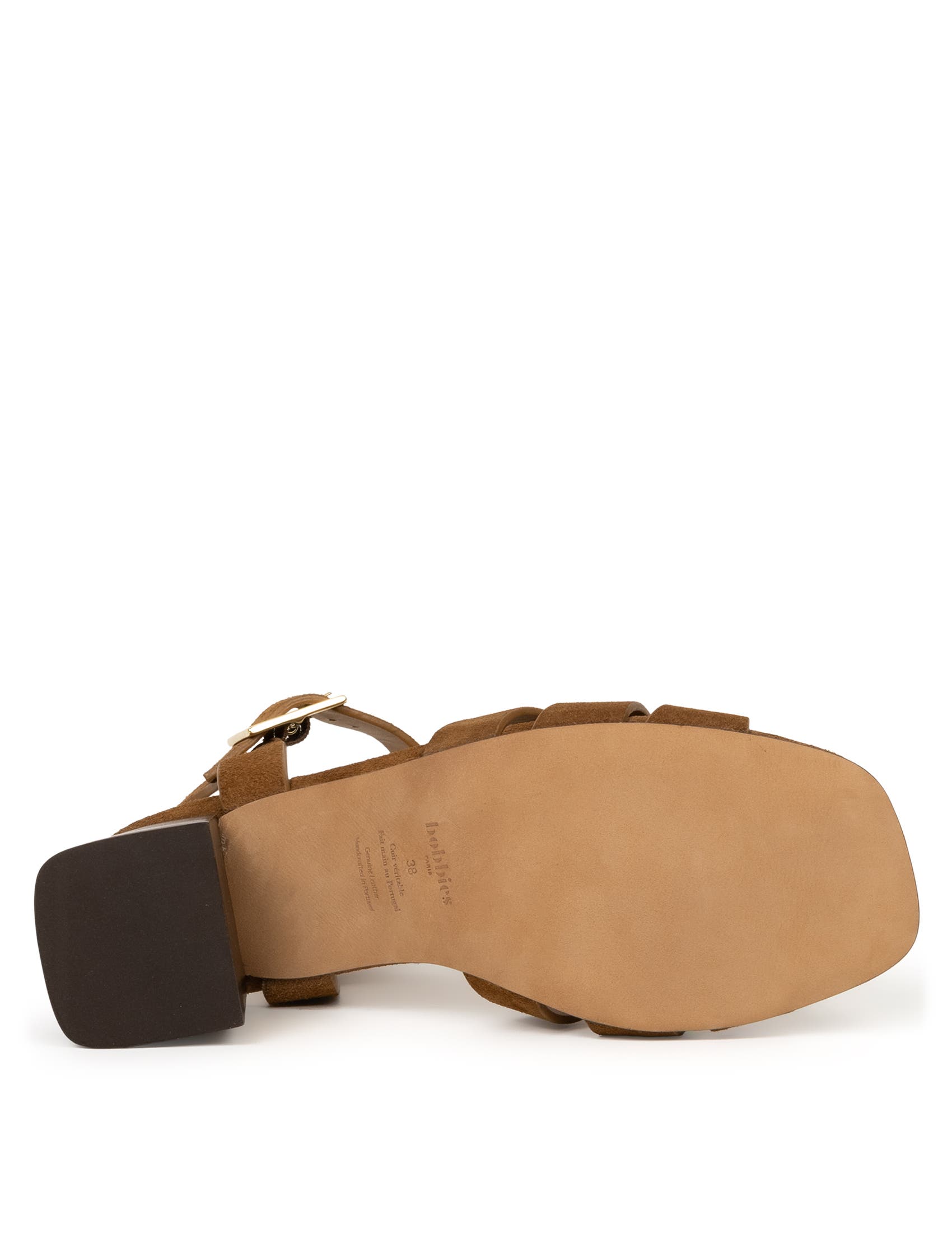 Esther Heeled Sandals, Alternate, color, Camel
