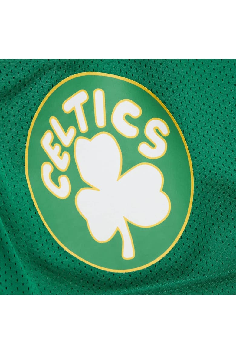 Men's Mitchell & Ness Kelly Green Boston Celtics Hardwood Classics Gameday Mesh Shorts, Alternate, color, Kelly Green