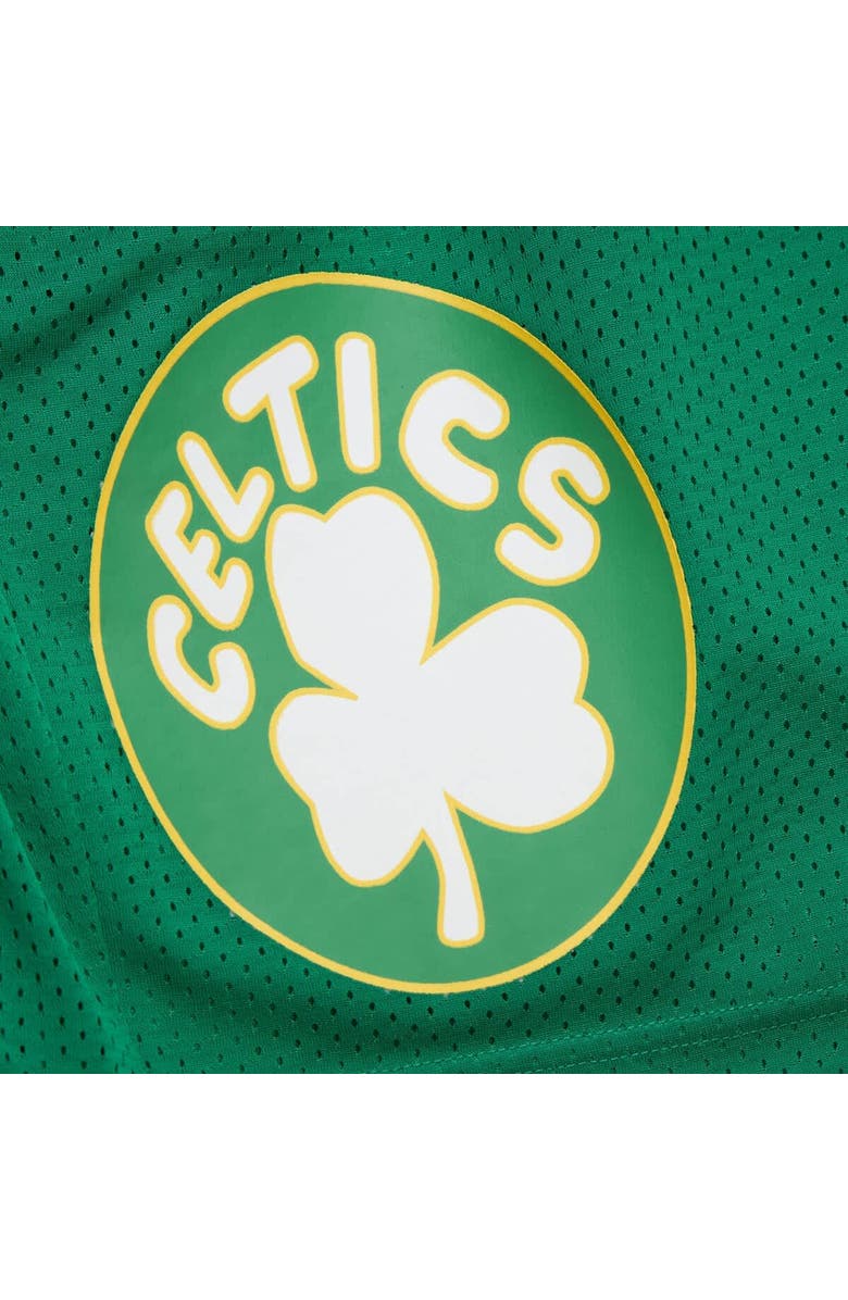 Mitchell & Ness Men's Mitchell & Ness Kelly Green Boston Celtics Hardwood Classics Gameday Mesh Shorts, Alternate, color, Kelly Green