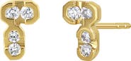 Bony Levy 18K Yellow Gold Diamond Stud Earrings