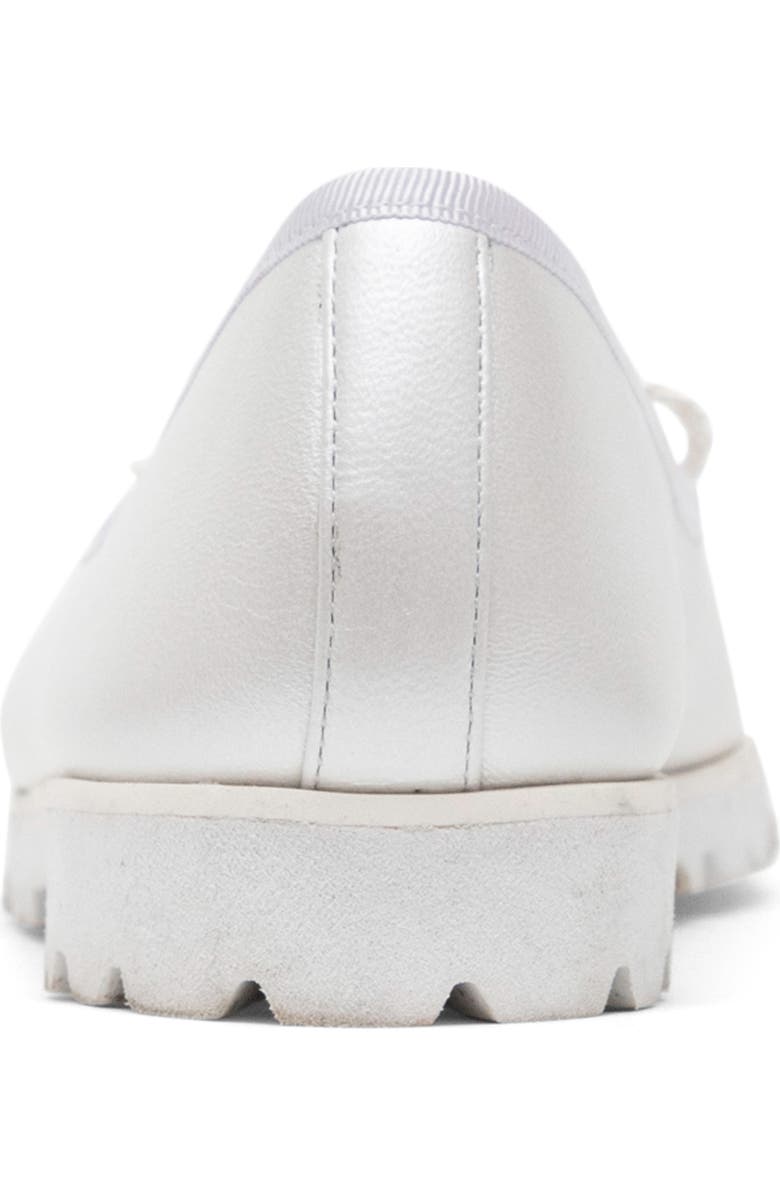 PAUL MAYER Bravo Lug Sole Ballet, Alternate, color, Metallic Silver