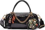 KARL LAGERFELD PARIS Zaylia Patent Mini Crossbody