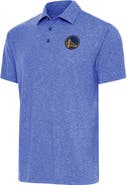 ANTIGUA Men's Antigua Heather Royal Golden State Warriors Par Polo