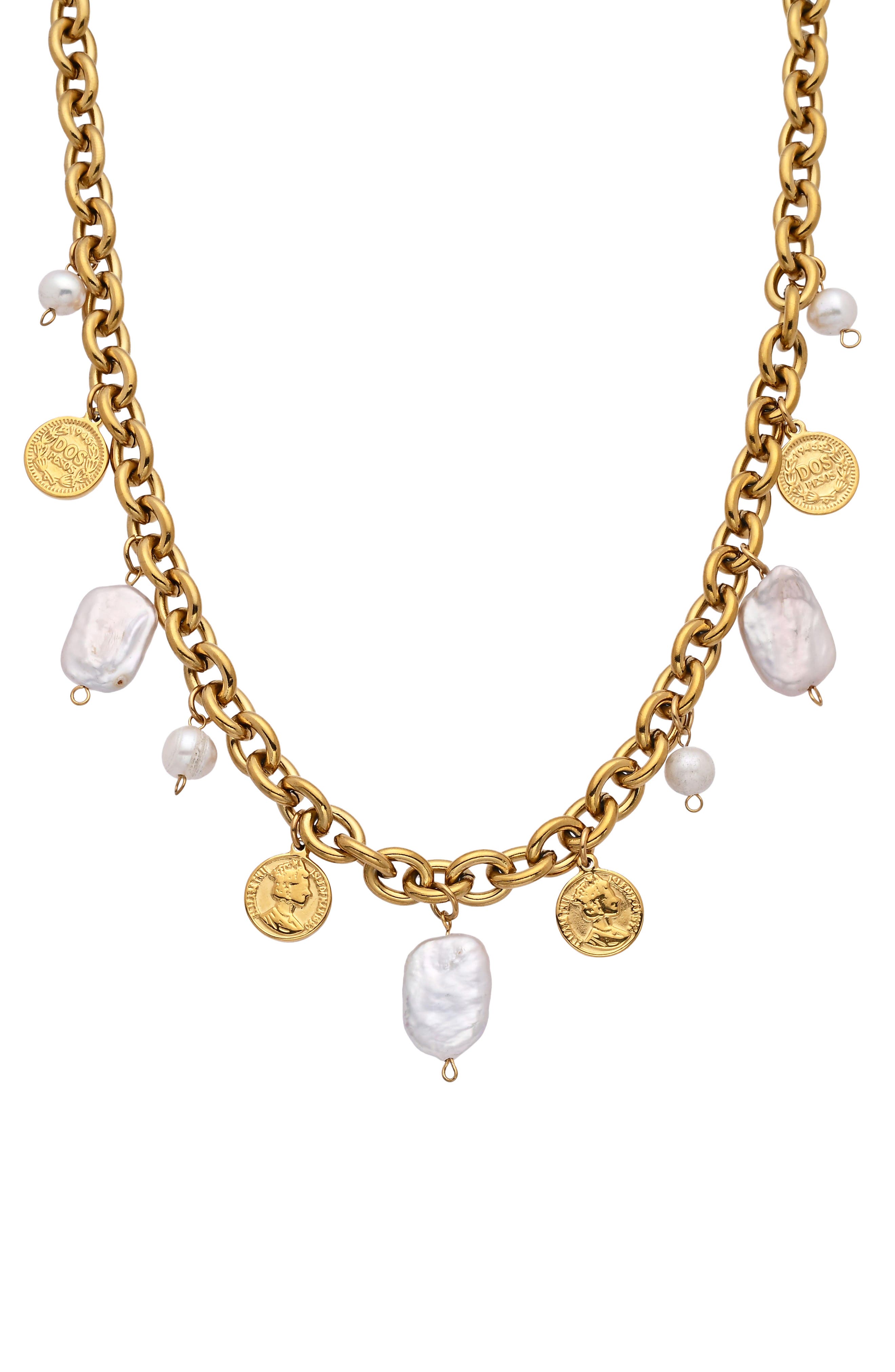 EYE CANDY LOS ANGELES Victoria Charm Necklace