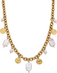 EYE CANDY LOS ANGELES Victoria Charm Necklace