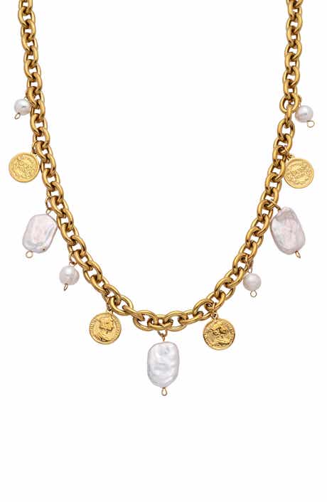 EYE CANDY LOS ANGELES Victoria Charm Necklace
