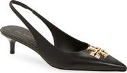 Tory Burch Eleanor Kitten Heel Slingback Pump