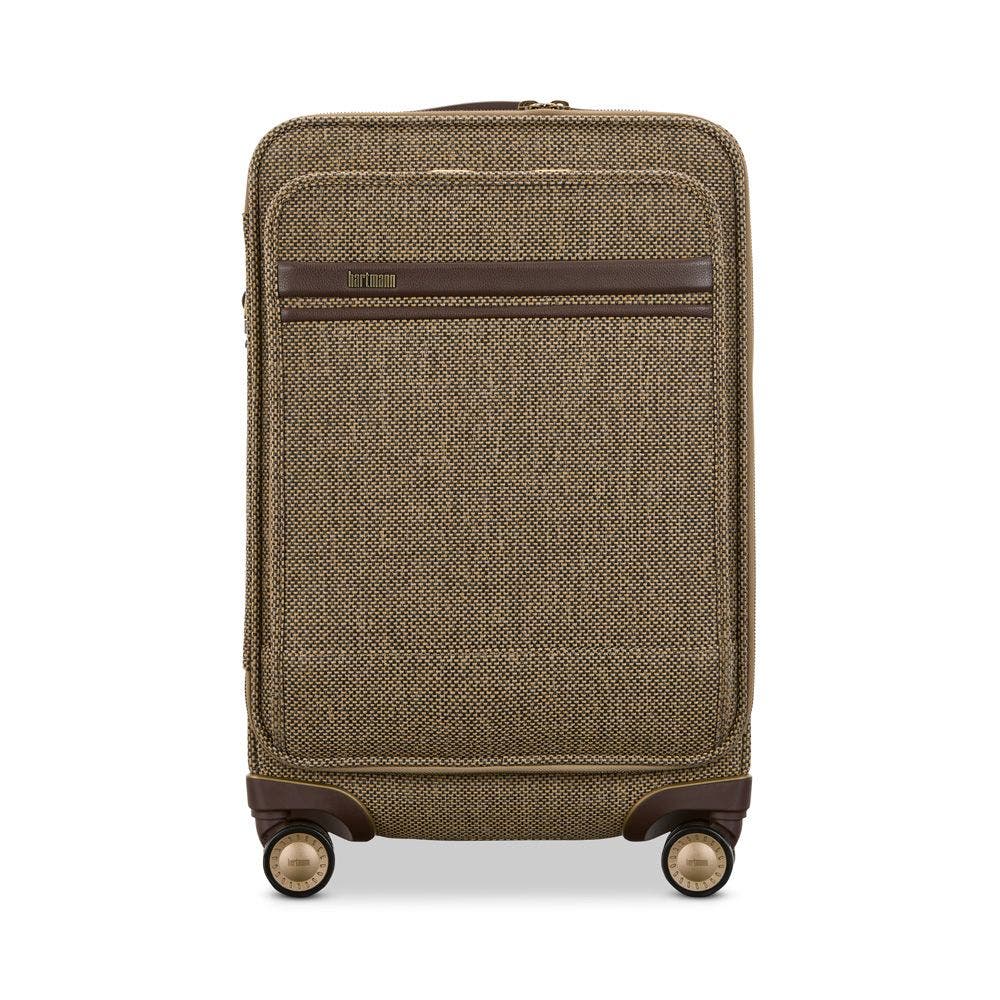 Hartmann Tweed 22-Inch Carry-On, Main, color, Tweed/Natural Leather