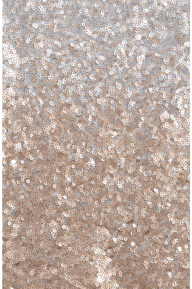 Kids' Ombré Sequin Shift Dress, Alternate, color, CHAMPAGNE