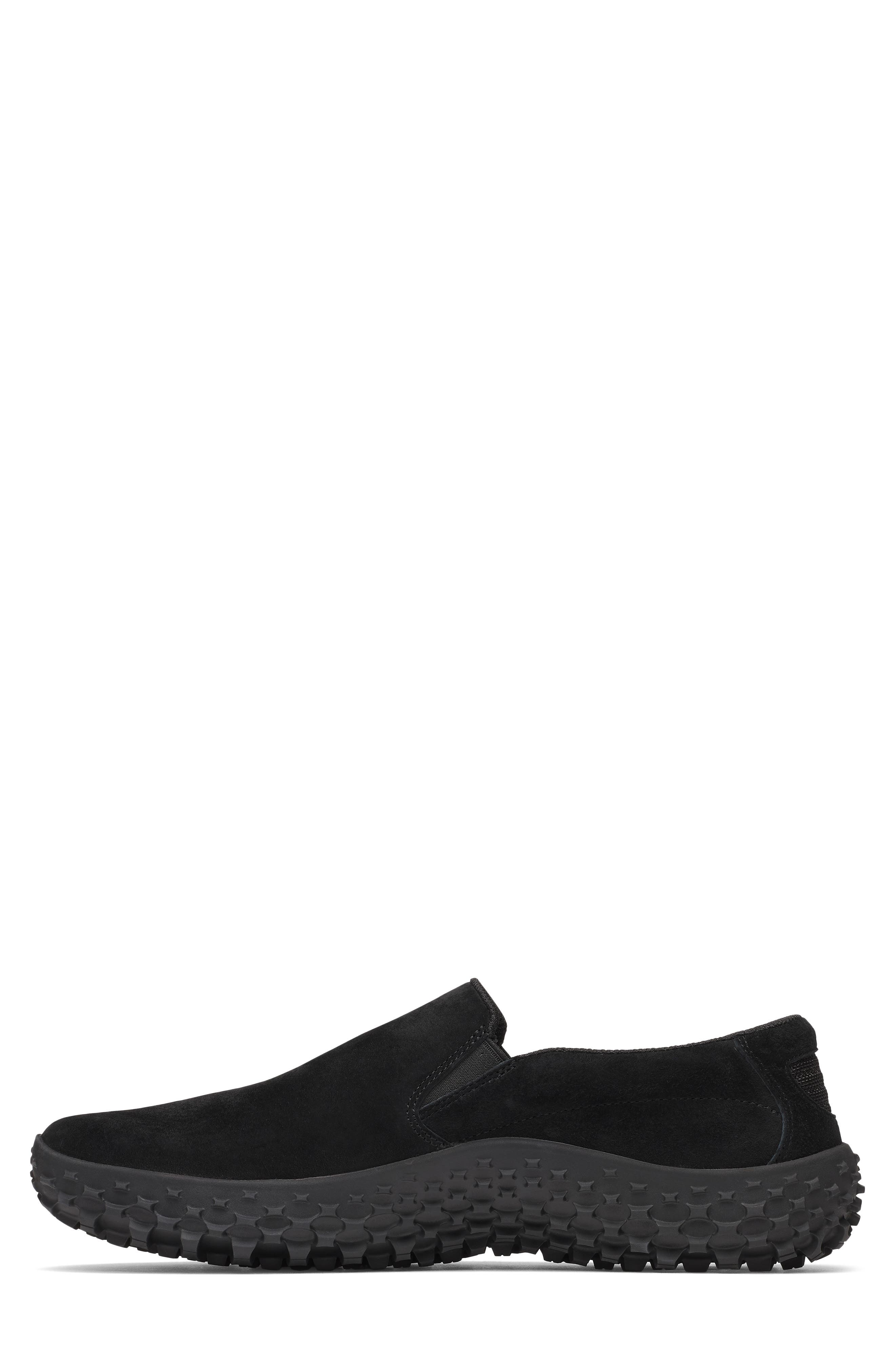 Merrell Wrapt Slip-on Waterproof Hiking Sneaker, Alternate, color, Black