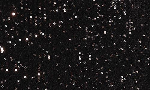 Petal And Pup Petal & Pup Springfield Sequin Long Sleeve Minidress In Black