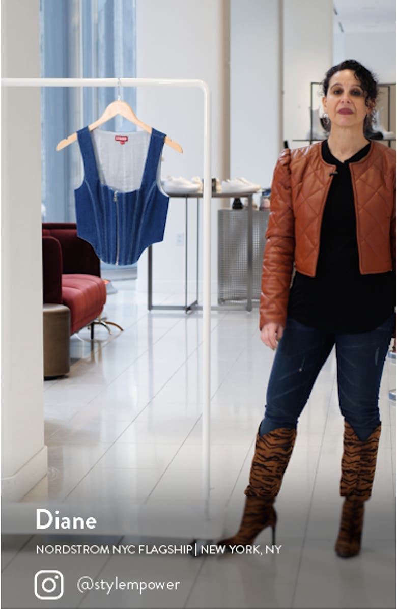 Cindy Denim Corset, sales video thumbnail